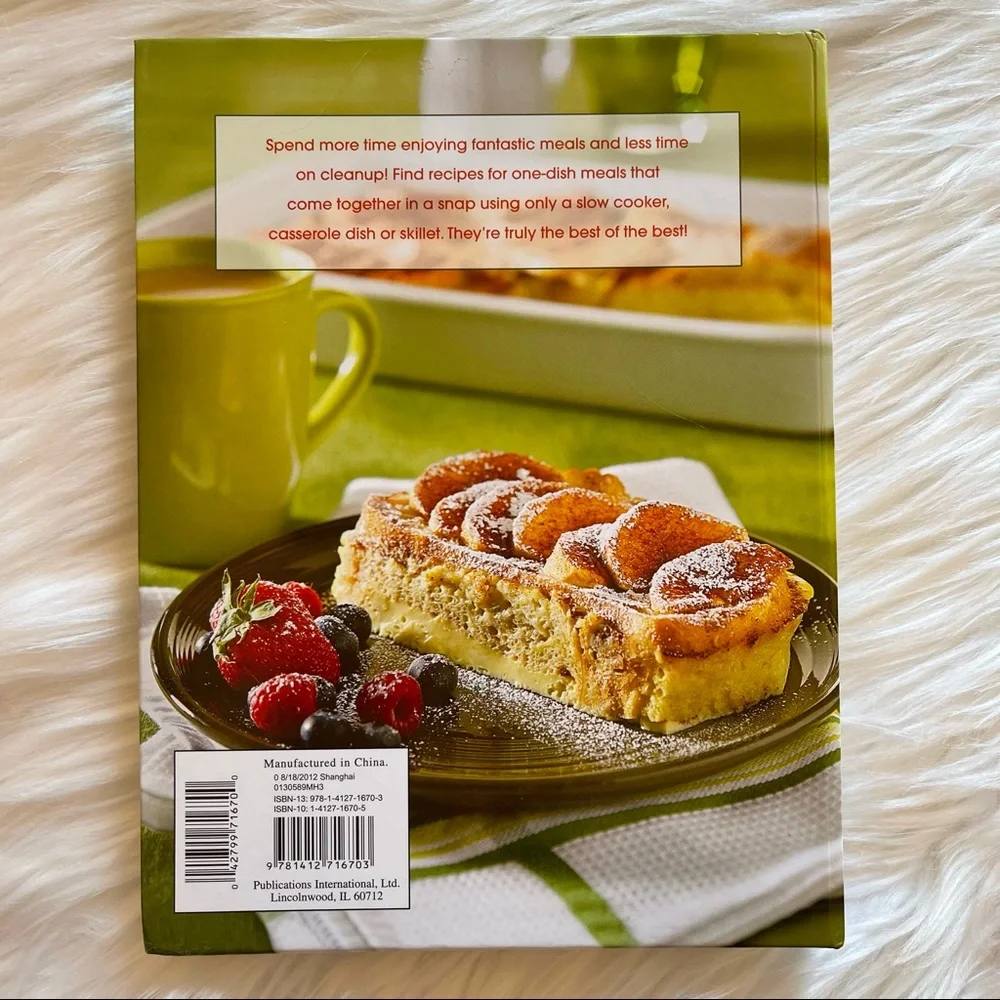 Favorite Brand Name Recipes, Best Of The Best, One Dish Cookbook, Hardcover